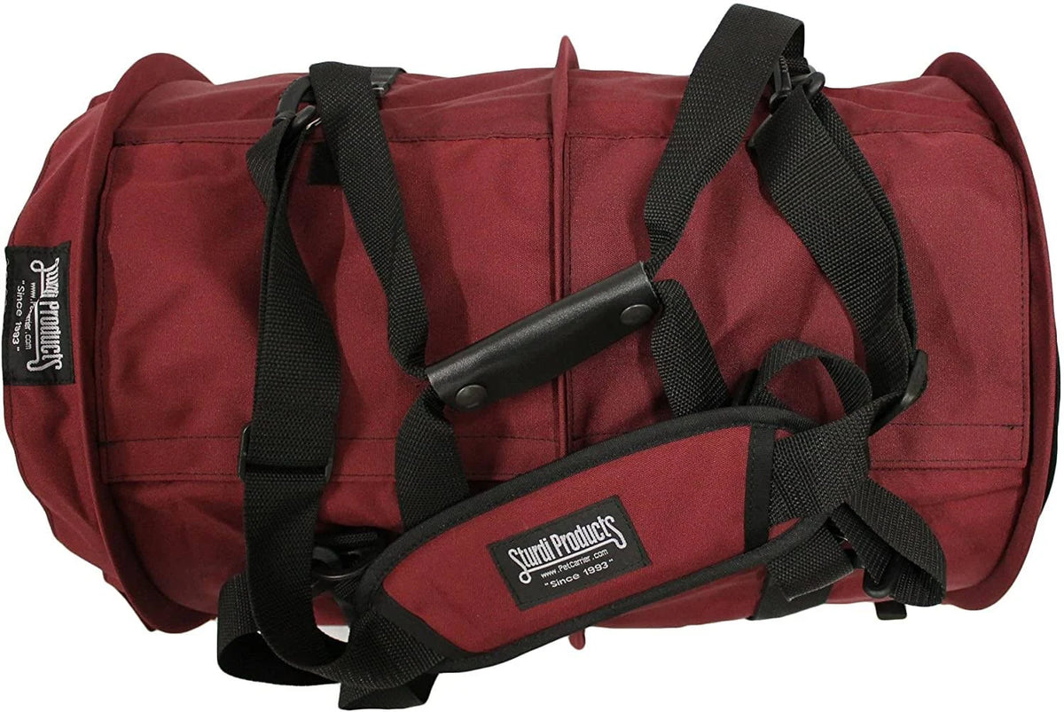 Flexible Height Pet Carrier Large Bordeaux D9239