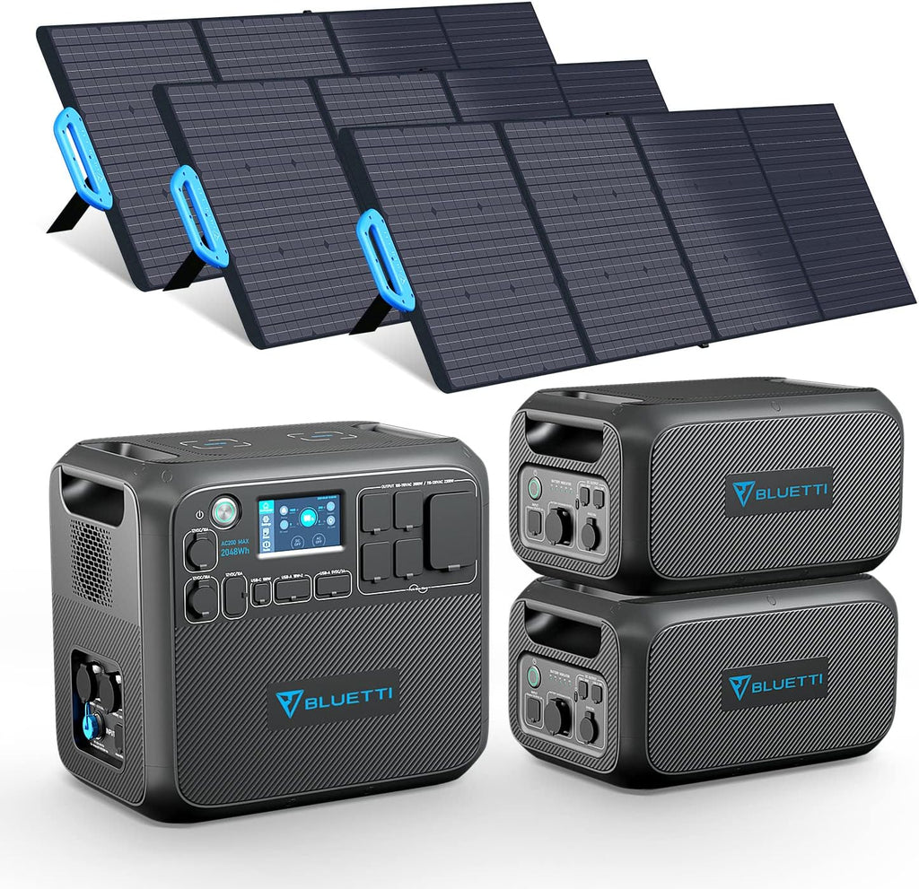 Portable Power Station 2048Wh LiFePO4 Battery Backup F648891