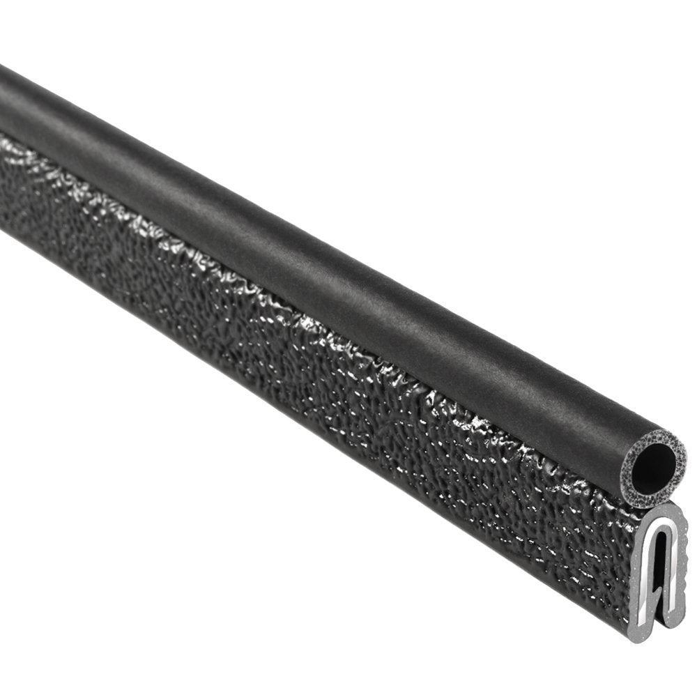 PVC Trim Seal with EPDM Rubber Bulb, 25' Length W96663