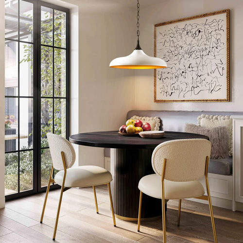 1-Light Dimmable Dome Pendant L71001