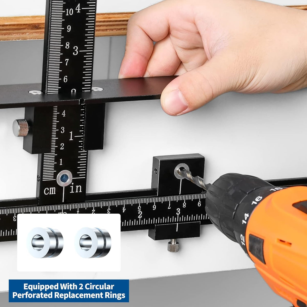 Aluminum Alloy Adjustable Cabinet Hardware Jig I236