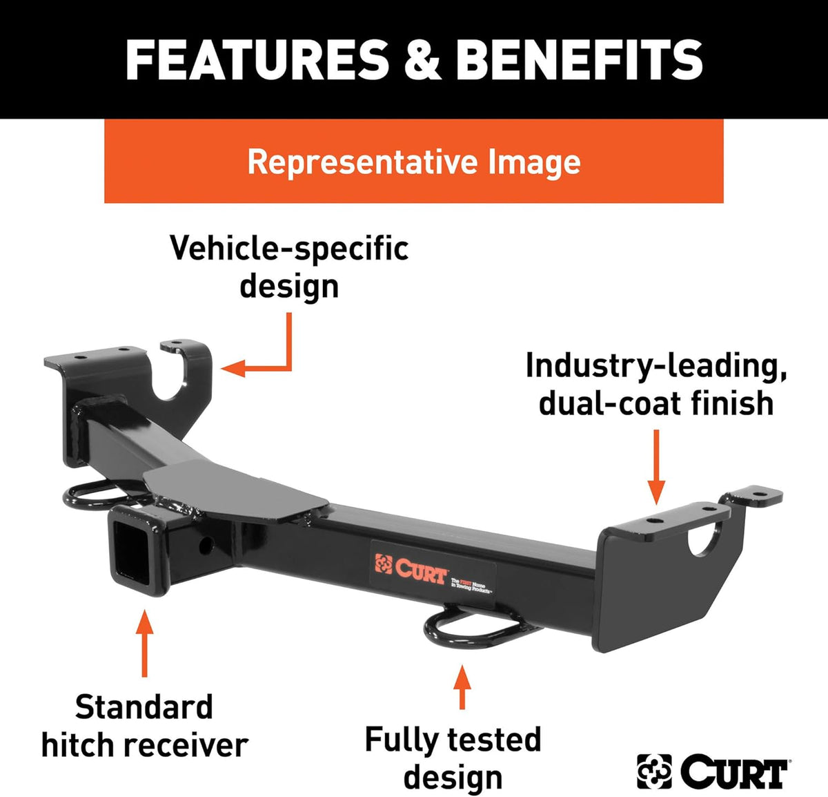 2-Inch Front Receiver Hitch H866585