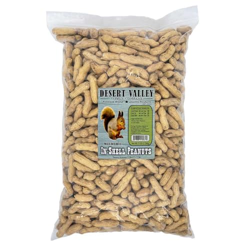 Shell Peanuts Wild Bird and Wildlife Food (5 Pounds) F959