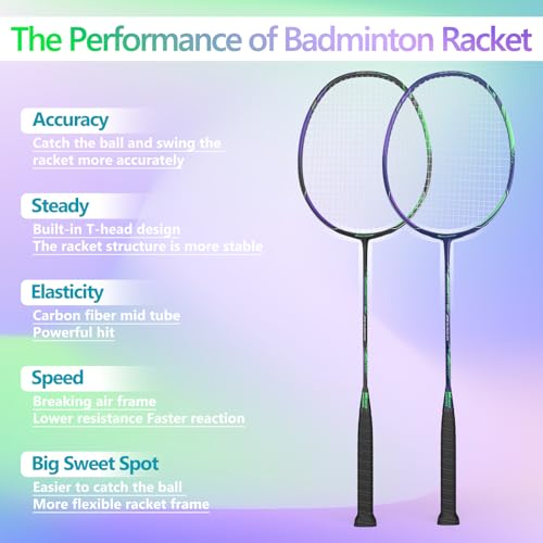 Carbon Fiber Badminton Rackets Z53734