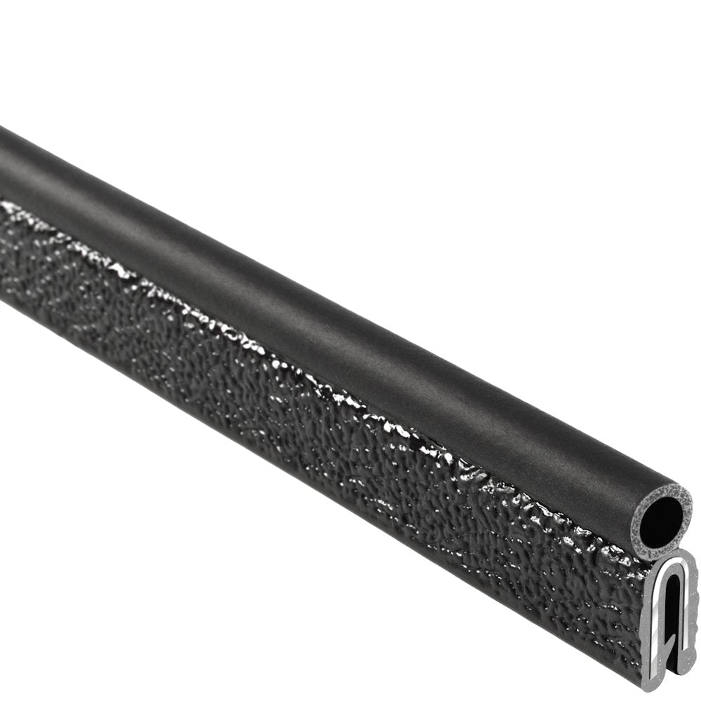 PVC Trim Seal with EPDM Rubber Bulb, 25' Length W96663