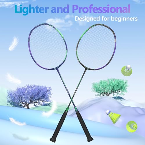 Carbon Fiber Badminton Rackets Z53734