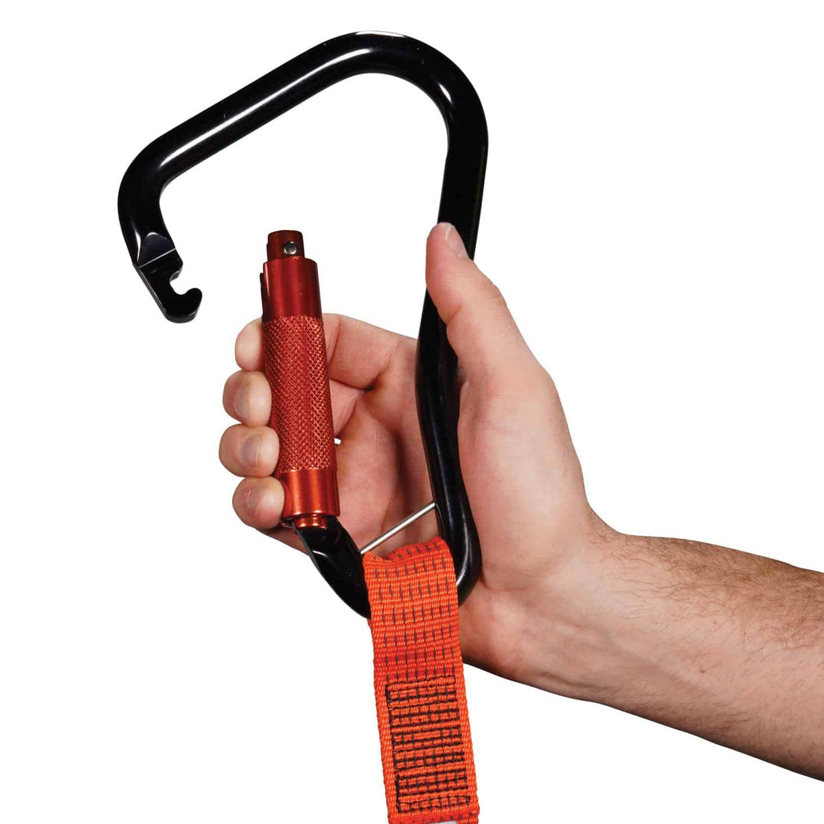 Orange Tool Lanyard XL Carabiner I56382