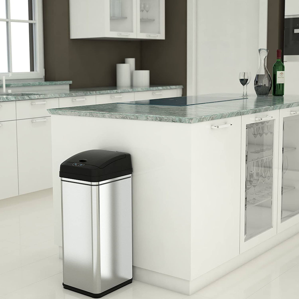 13 Gallon Sensor Garbage Bin E389198