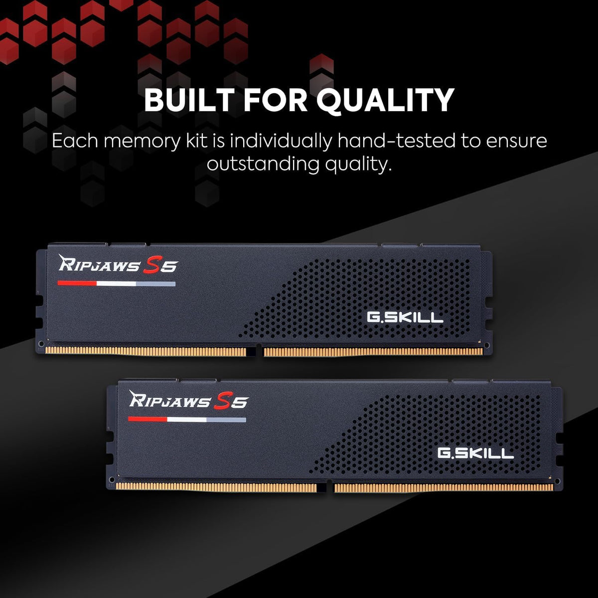 DDR5 RAM 64GB (2x32GB) 6000MT/s CL36-36-36-96 Matte Black Desktop Computer Memory E232