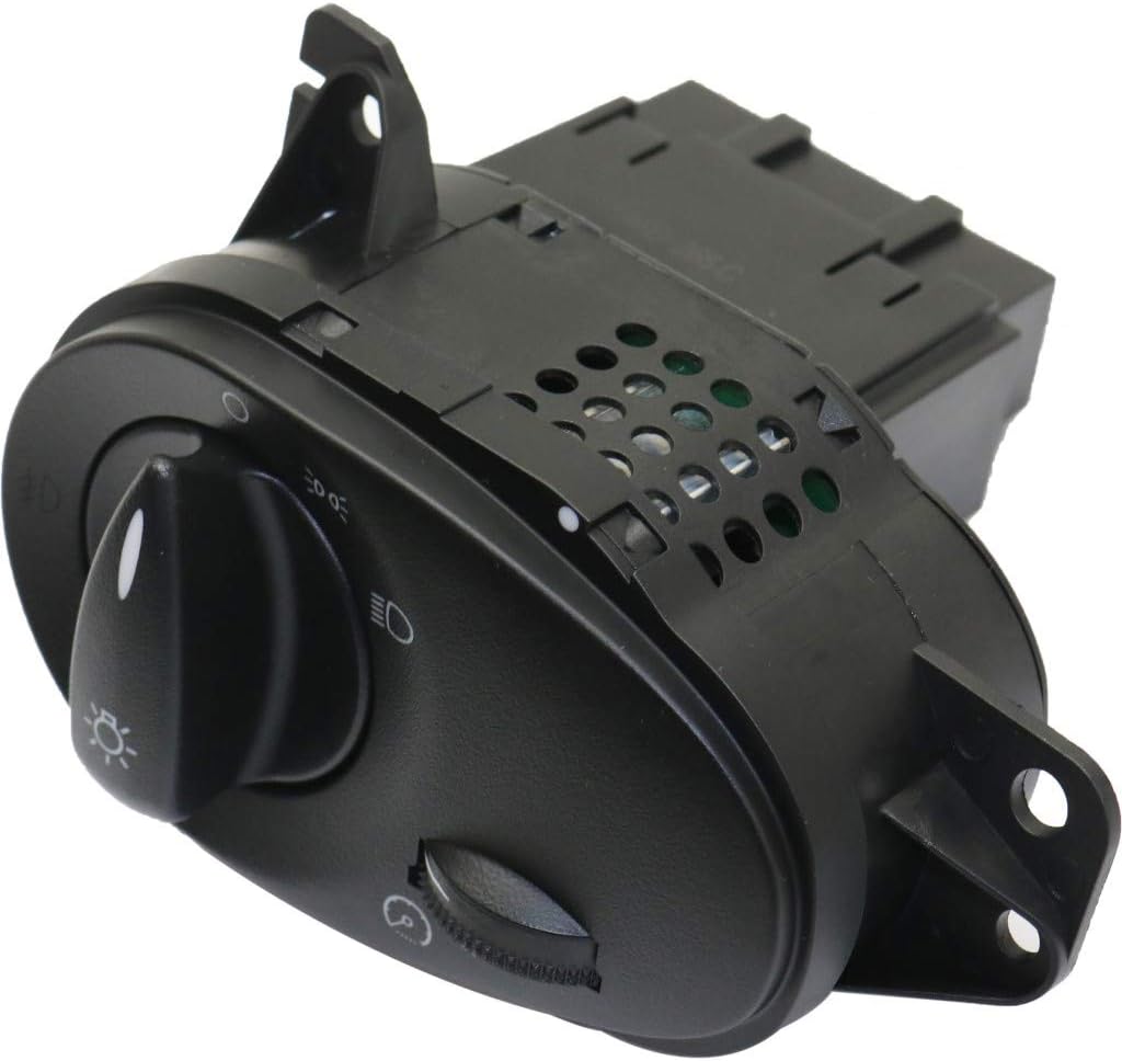 Headlight Switch for Ford Focus 2000 2001 2002 2003 2004 with Fog Lights Pack of 2 Y237751