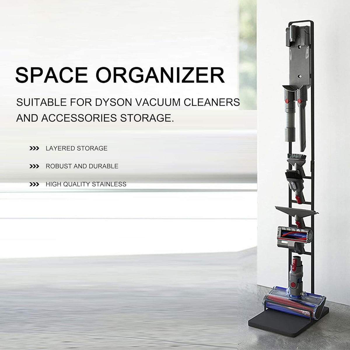 Metal Storage Bracket Stand for Cordless Vacuum Cleaners E5967