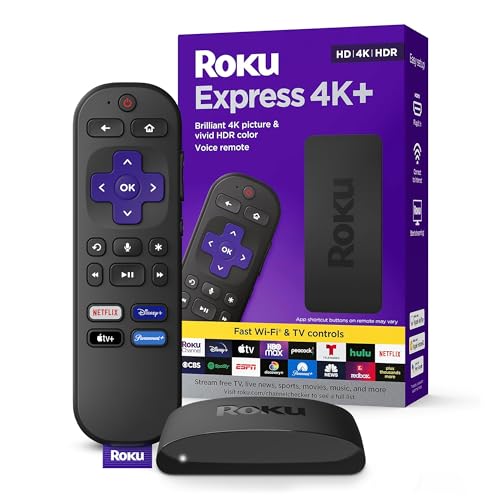 Roku Express 4K+ Streaming Device with Voice Remote Z734