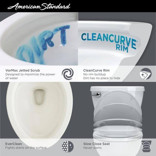 White Elongated Toilet P5948
