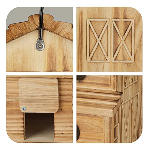 6 Hole Outdoor Hanging Bird House G6373