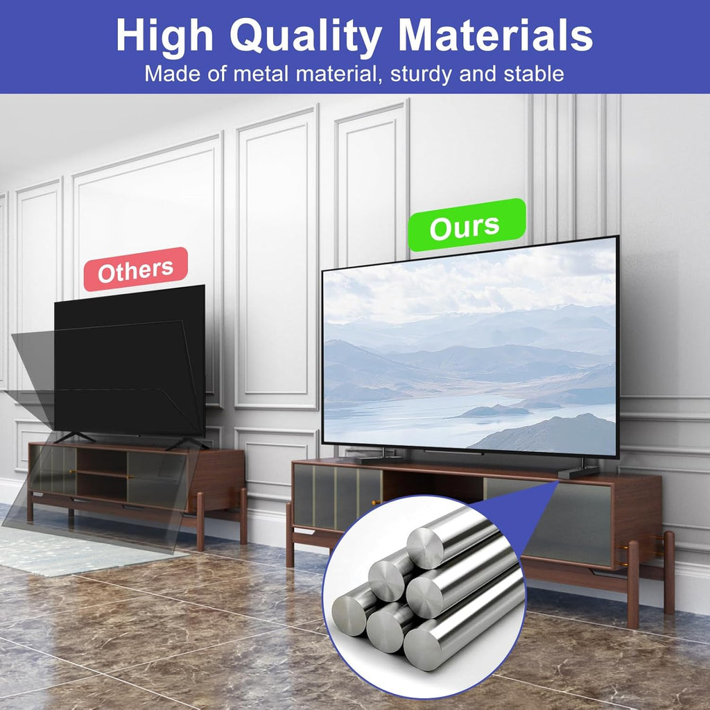 Metal TV Legs for 40mm Center-to-Center Hole Distance B596856