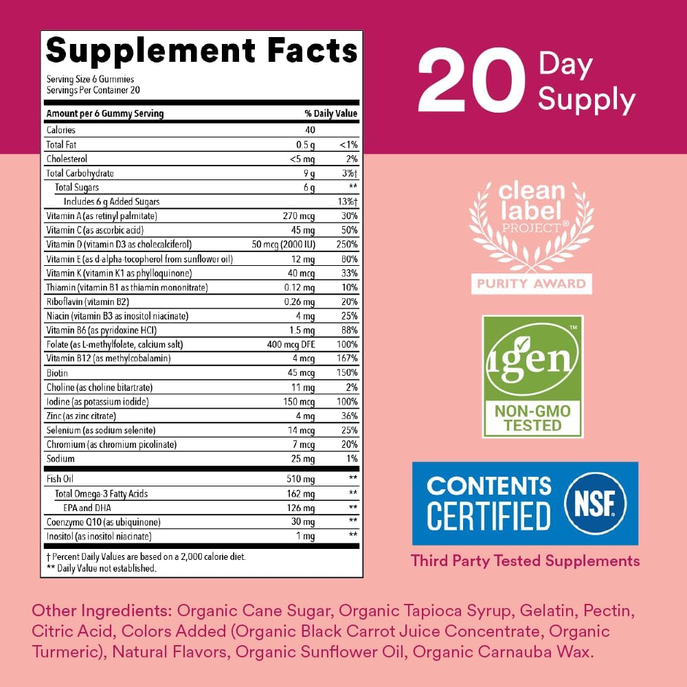120 Count Women's Multivitamin Gummies U171056