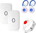 Caregiver Pager 2 Receivers 3 Waterproof Transmitters L178916