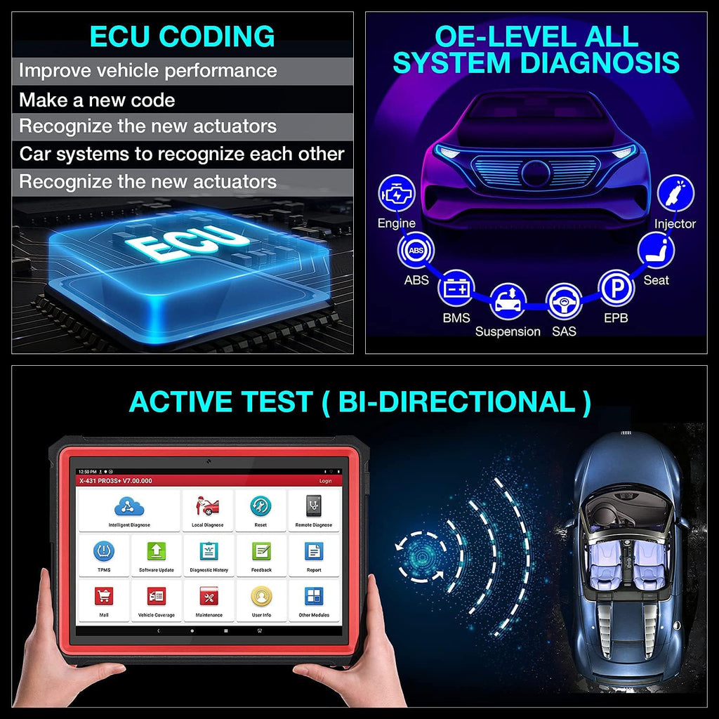 Bi-Directional Automotive Scan Tool T416989
