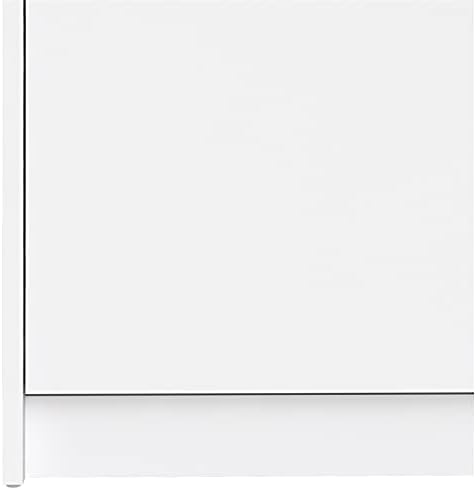 White 2 Drawer Shoe Cabinet X9292