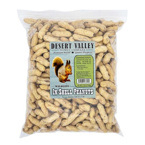 Shell Peanuts Wild Bird and Wildlife Food (5 Pounds) F959