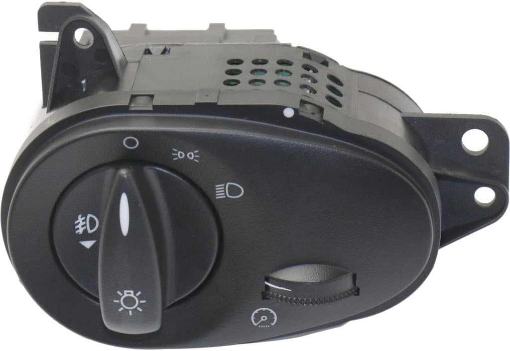 Headlight Switch for Ford Focus 2000 2001 2002 2003 2004 with Fog Lights Pack of 2 Y237751