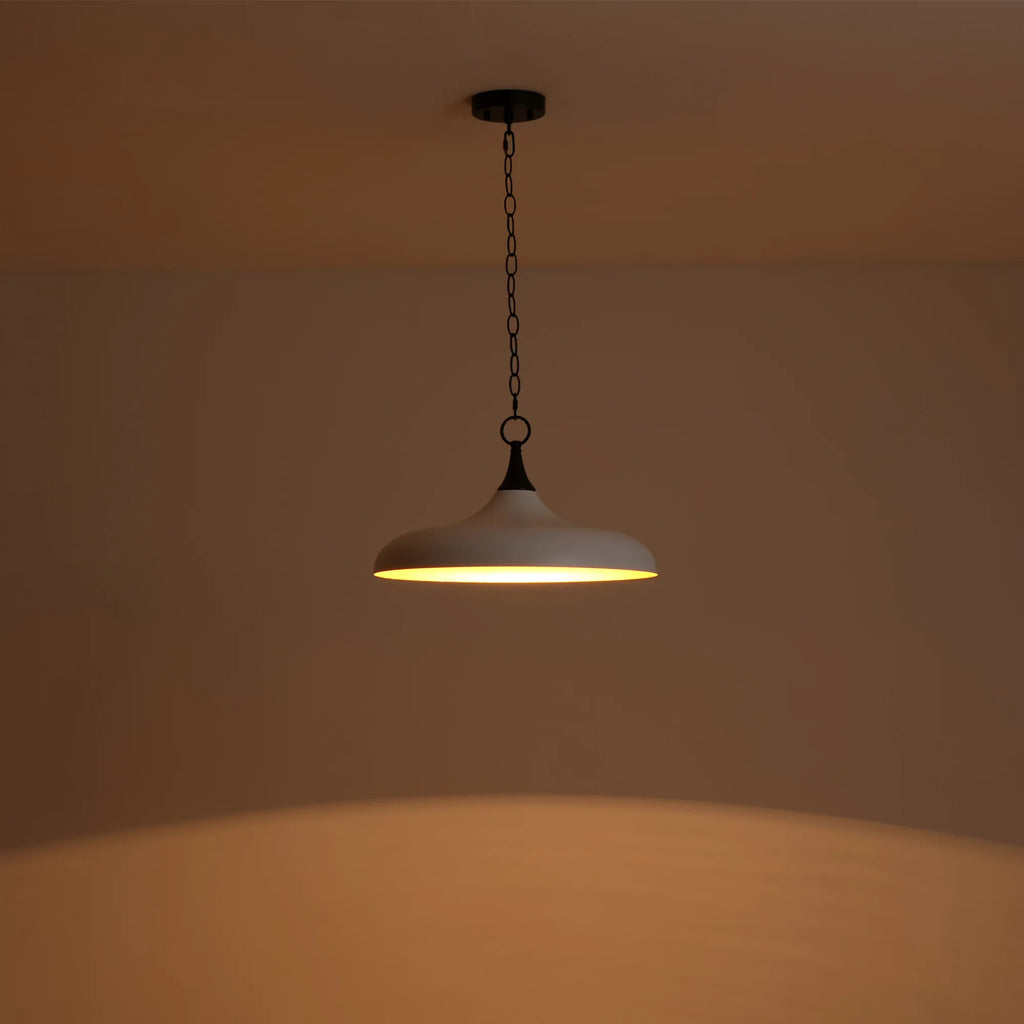 1-Light Dimmable Dome Pendant L71001