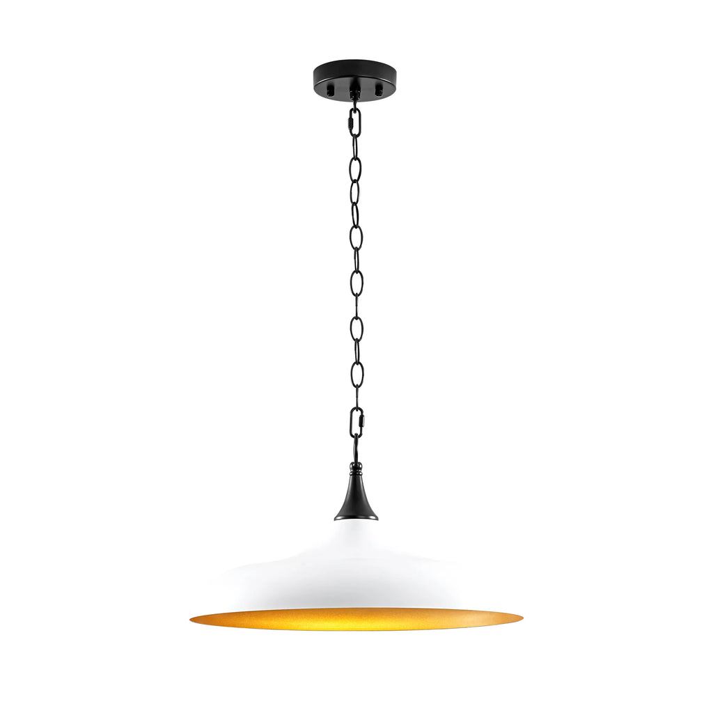 1-Light Dimmable Dome Pendant L71001