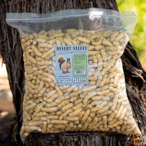 Shell Peanuts Wild Bird and Wildlife Food (5 Pounds) F959