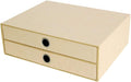 Hand Made Wooden 2-Layer Desk Organizer G297