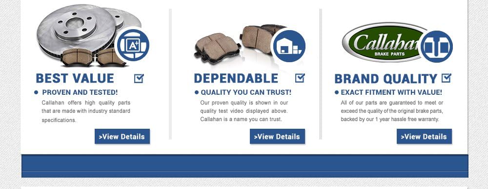 Front and Rear Brake Rotors + Ceramic Brake Pads + Clips N855