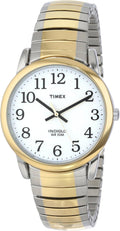 Two-Tone Stainless Steel Expansion Bracelet Watch M71028