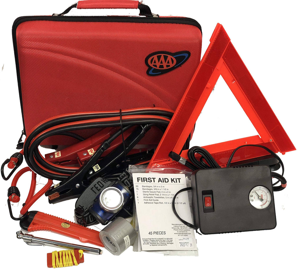 68 Piece Emergency Car Tire Inflator V9868