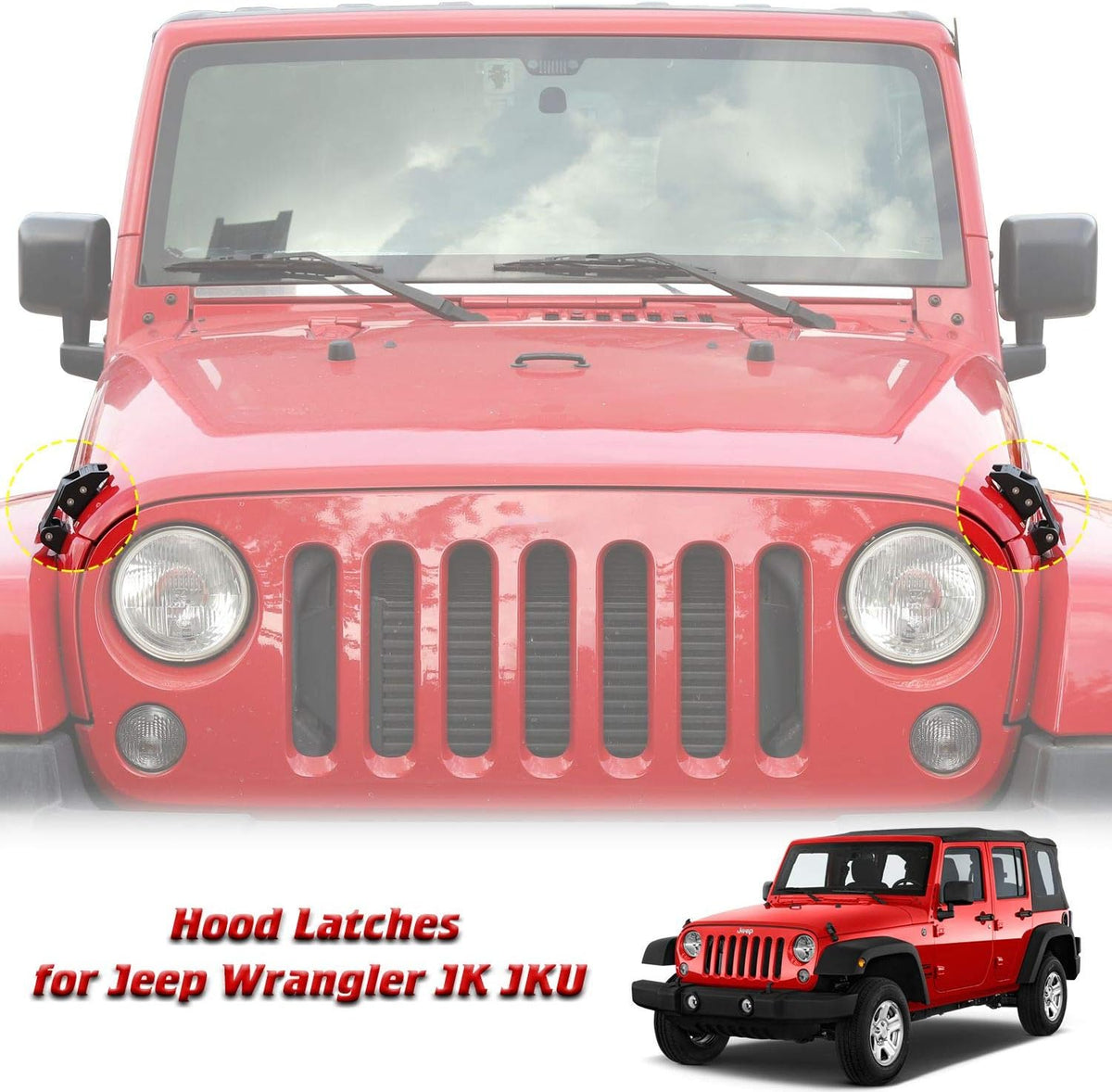 Aluminum Hood Latches Q21985