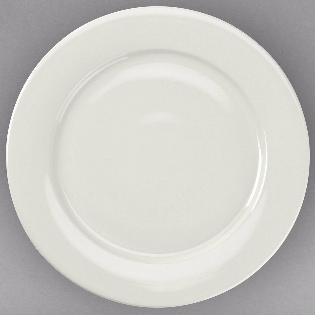 12-Inch Stoneware Round Plate, Box of 12 Z43855