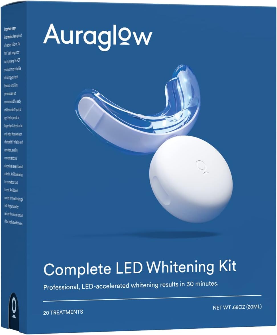 Teeth Whitening Kit with LED Light, 35% Carbamide Peroxide W2176