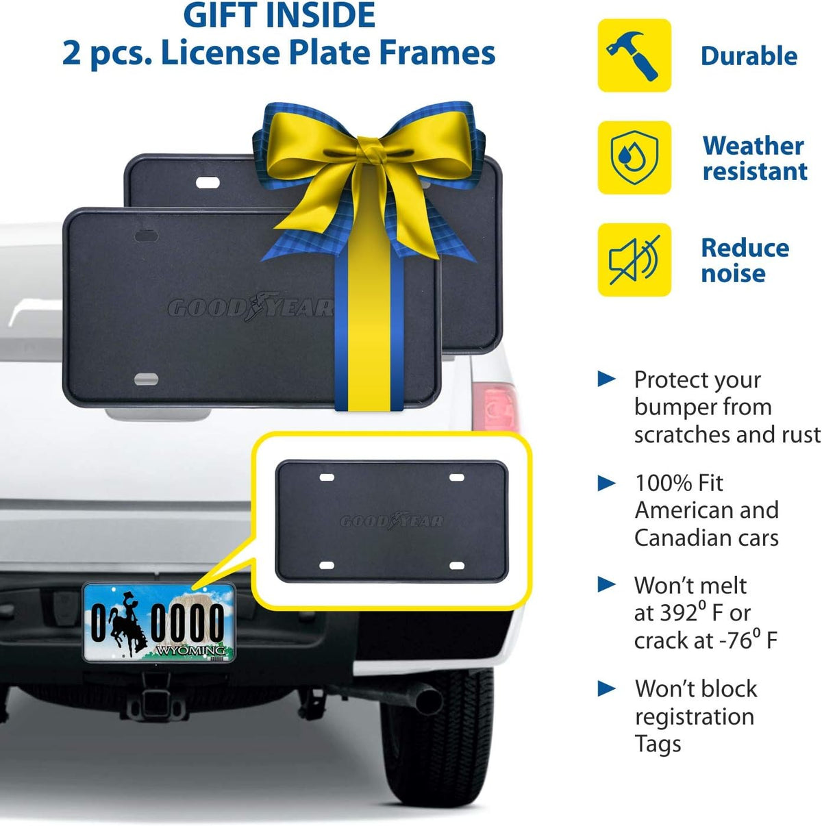 Shatterproof Window Deflectors Tape-on Rain Guards 4 pcs F65954