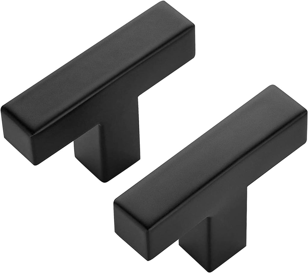 Brushed Nickel Square Bar Cabinet Knobs 30 Pack Q707606
