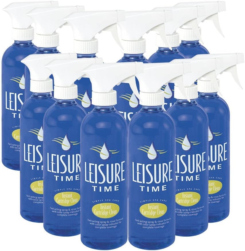 Instant Cartridge Cleaner for Spas and Hot Tubs, 1-Pint, 4-Pack V66202