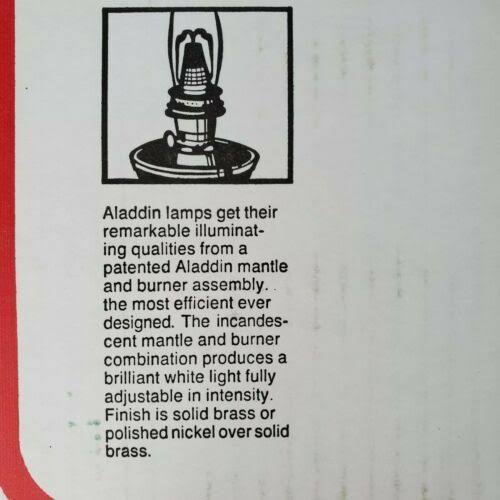 Vintage Blown Glass and Brass Oil Lamp U7751