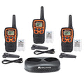 Black/Orange FRS Two Way Radio 2 Pack D829381