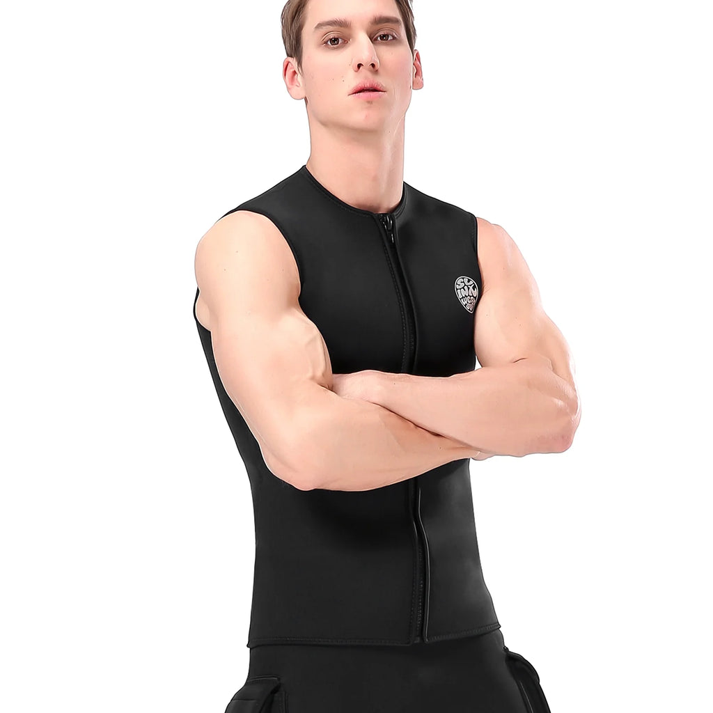 3mm Neoprene Sleeveless Thermal Wetsuit Vest K445