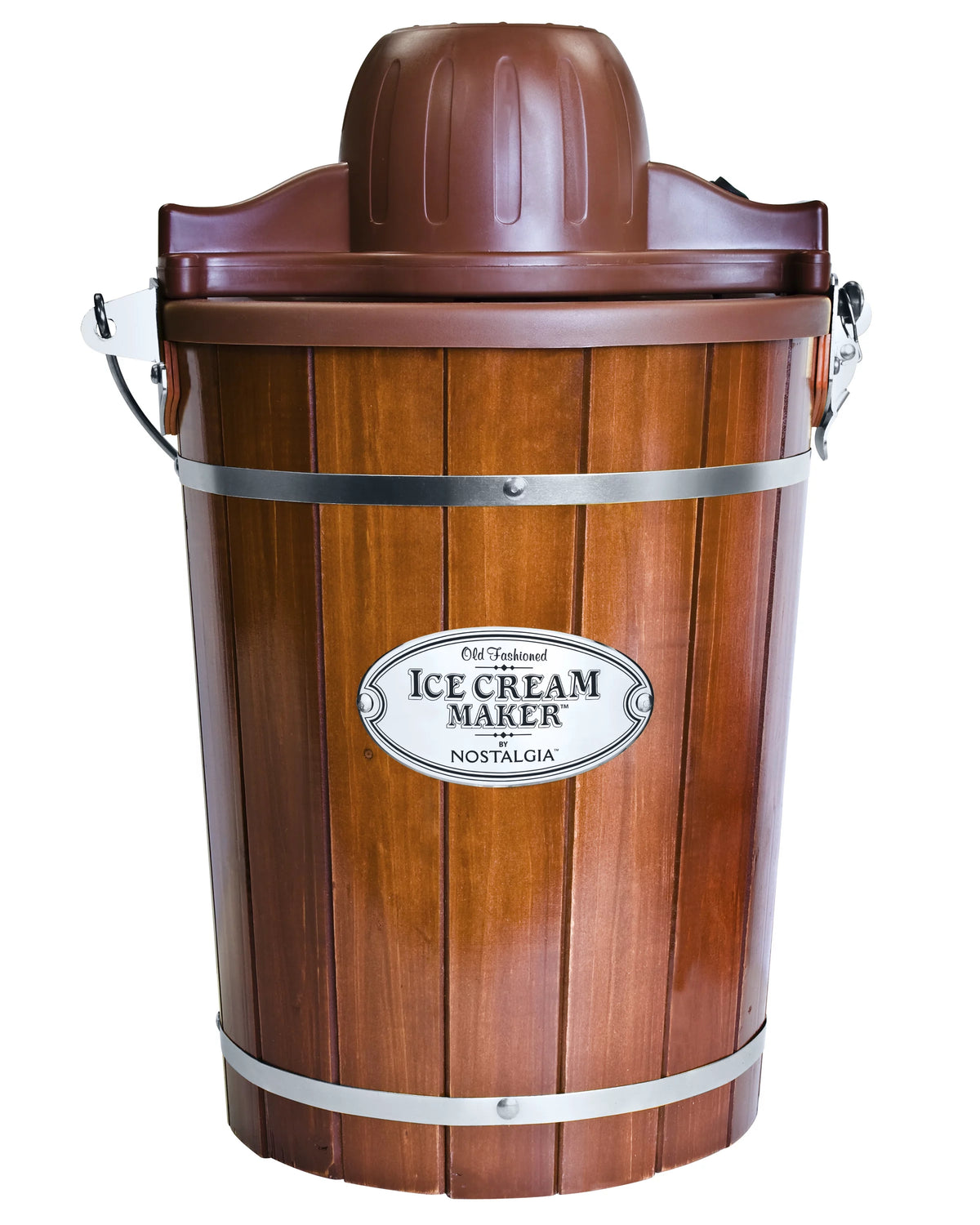6-Quart Wood Bucket Ice Cream Maker X90401