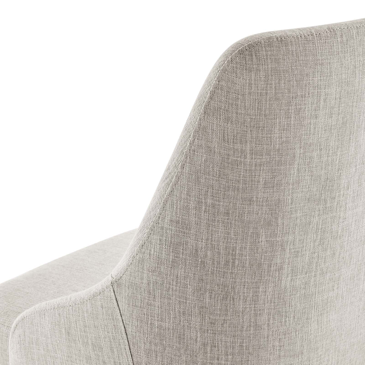 Black Beige Fabric Swivel Chair H236