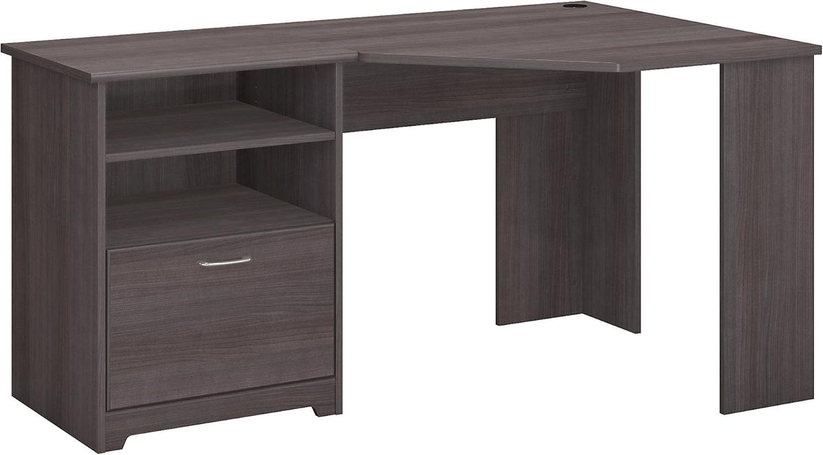 Heather Gray Corner Desk F431