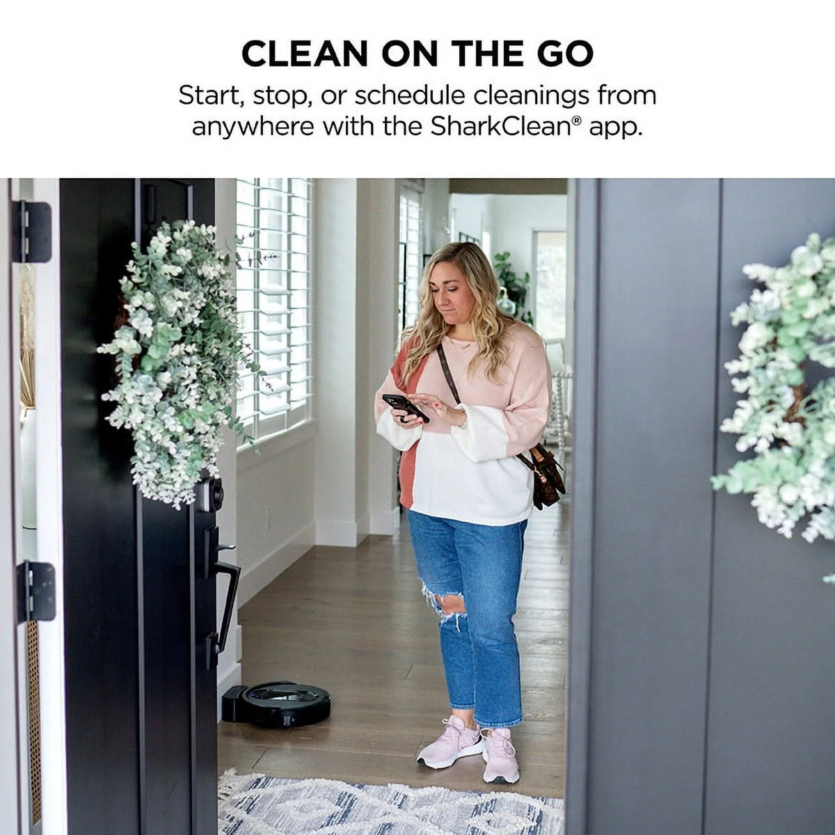 Robot Vacuum with Wi-Fi for Carpets & Hard Floors R658327