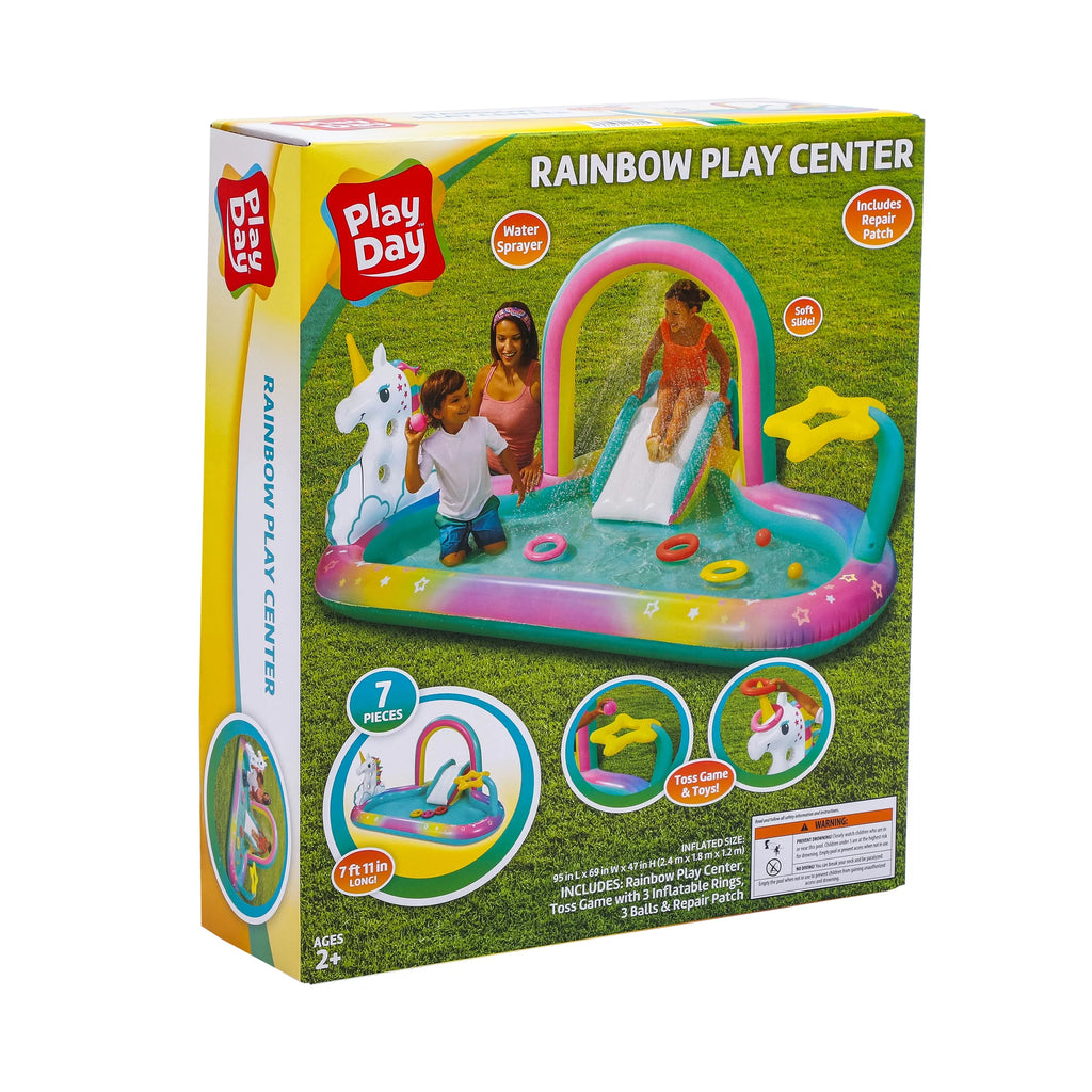 Round Inflatable Play Center J8537