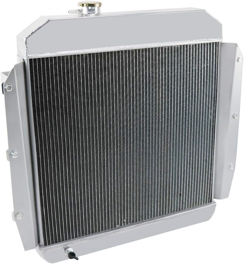 4 Row Aluminum Radiator for 1955-1959 Chevy GMC Pickup Truck C4765
