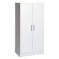 32" White Composite Wood Storage Cabinet K53656