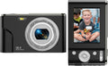 Black 36MP FHD 1080P Mini Digital Camera with 16X Digital Zoom U612