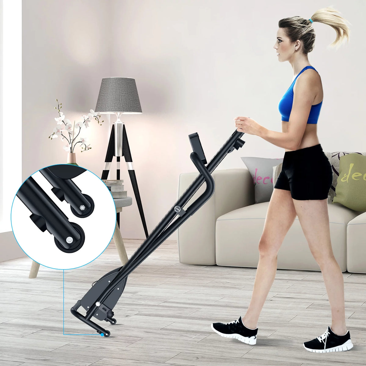 1HP Electric Folding Treadmill J393127